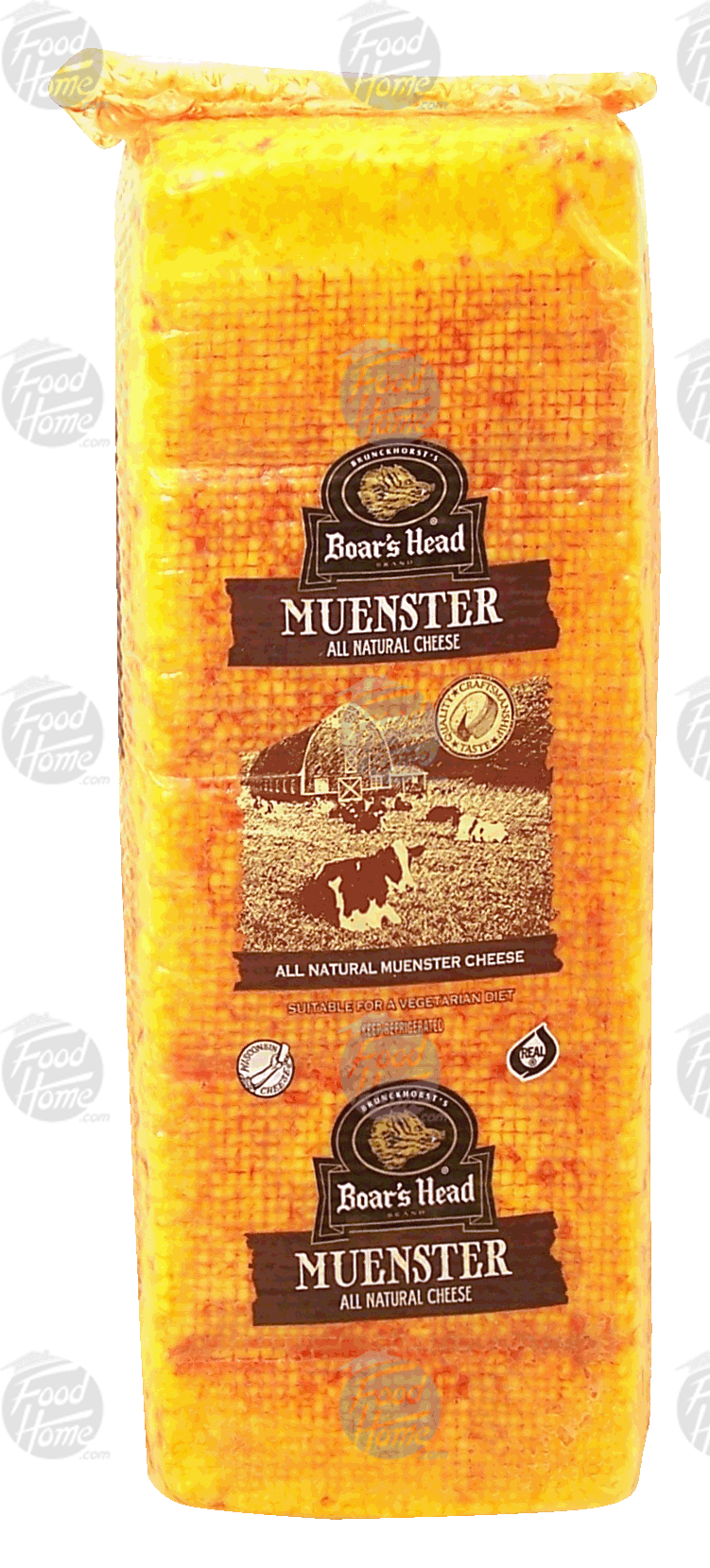 Boar's Head Brunckhorst's muenster cheese, all natural Full-Size Picture